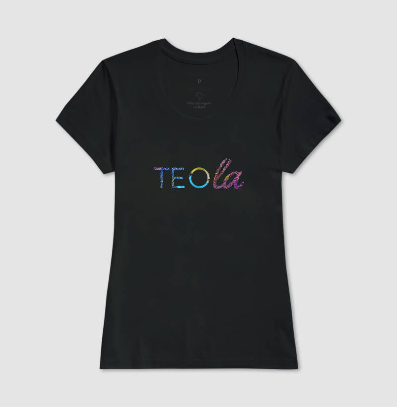 Camiseta Teola Multicolor